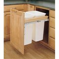 Hd HD RS4WCTM.2150DM.2 Pullout Bins; Top Mount; 18 in. - Double 50 qt. RS4WCTM.2150DM.2